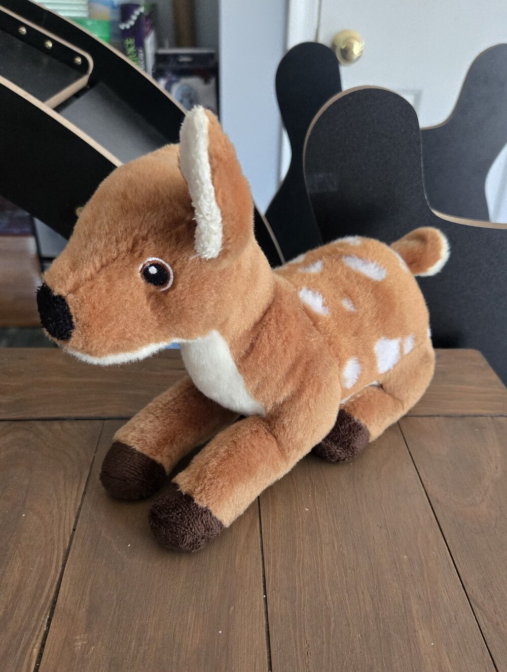 Plush Fawn Stuffed Animal Plush Toy - Soft Brown Baby Deer